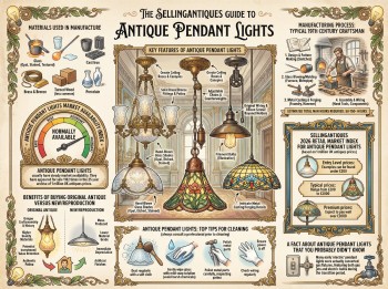 Antique Pendant Lights Guide Infographic