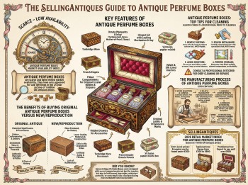 Antique Perfume Boxes Guide Infographic