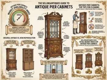 Antique Pier Cabinets Guide Infographic