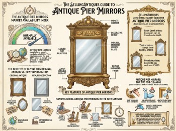 Antique Pier Mirrors Guide Infographic