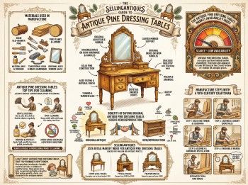 Antique Pine Dressing Tables Guide Infographic