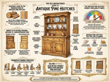 Antique Pine Hutches Guide Infographic