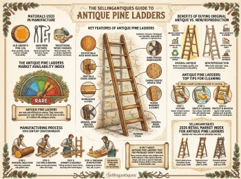 Antique Pine Ladders Guide Infographic