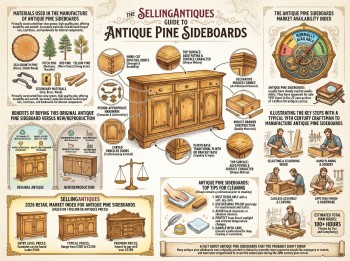 Antique Pine Sideboards Guide Infographic