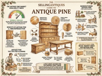Antique Pine Guide Infographic