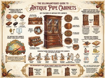 Antique Pipe Cabinets Guide Infographic