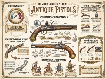 Antique Pistols Guide Infographic