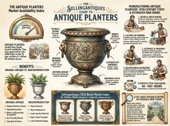 Antique Planters Guide Infographic