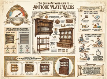 Antique Plate Racks Guide Infographic