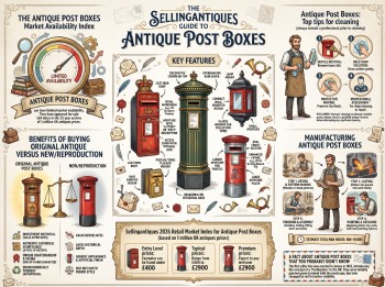 Antique Post Boxes Guide Infographic