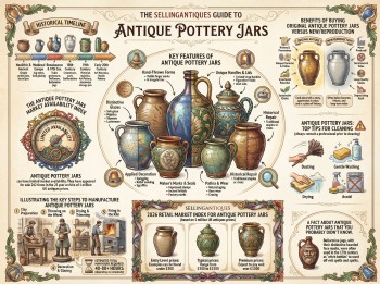 Antique Pottery Jars Guide Infographic