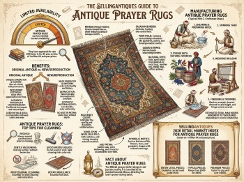 Antique Prayer Rugs Guide Infographic