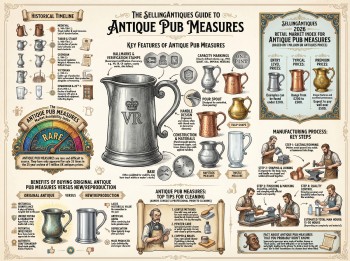 Antique Pub Measures Guide Infographic