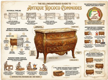 Antique Rococo Commodes Guide Infographic
