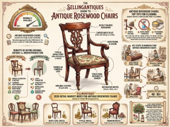 Antique Rosewood Chairs Guide Infographic