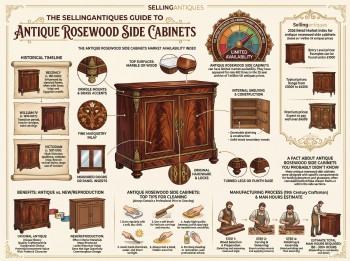 Antique Rosewood Side Cabinets Guide Infographic