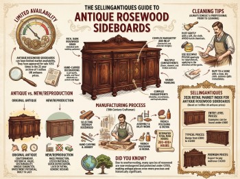 Antique Rosewood Sideboards Guide Infographic