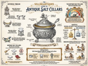 Antique Salt Cellars Guide Infographic