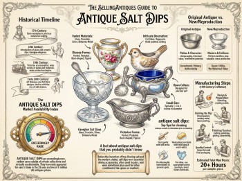 Antique Salt Dips Guide Infographic