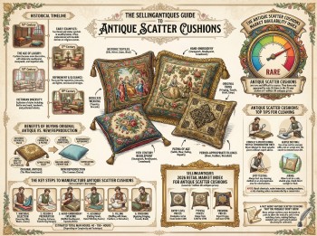 Antique Scatter Cushions Guide Infographic