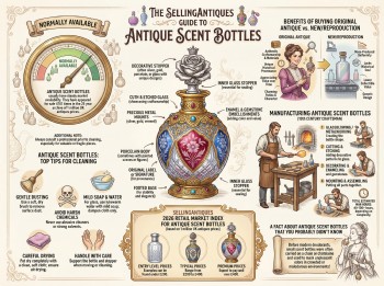 Antique Scent Bottles Guide Infographic
