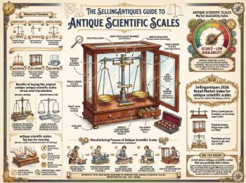 Antique Scientific Scales Guide Infographic