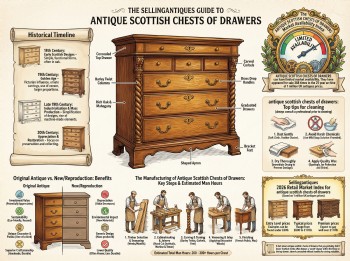 Antique Scottish Chests Of Drawers Guide Infographic