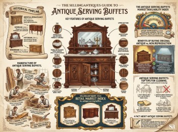 Antique Serving Buffets Guide Infographic