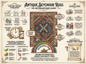 Antique Seychour Rugs from 3 Shops
