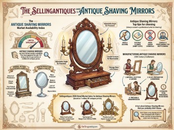 Antique Shaving Mirrors Guide Infographic