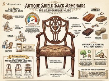 Antique Shield Back Armchairs Guide Infographic