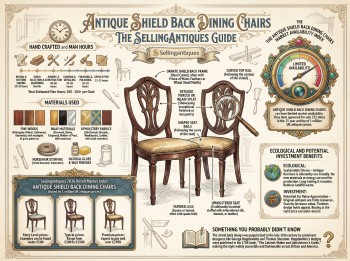 Antique Shield Back Dining Chairs Guide Infographic