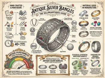 Antique Silver Bangles Guide Infographic
