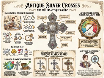 Antique Silver Crosses Guide Infographic
