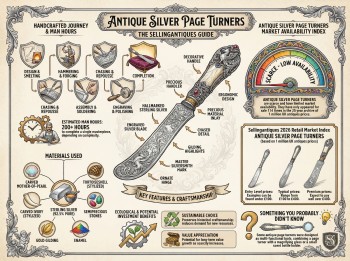 Antique Silver Page Turners Guide Infographic