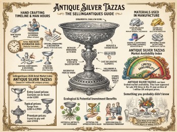 Antique Silver Tazzas Guide Infographic