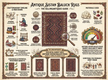 Antique Sistan Baluch Rugs Guide Infographic