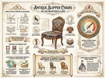 Antique Slipper Chairs Guide Infographic