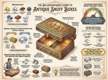 Antique Snuff Boxes Guide Infographic