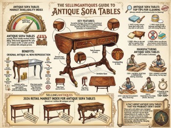 Antique Sofa Tables Guide Infographic