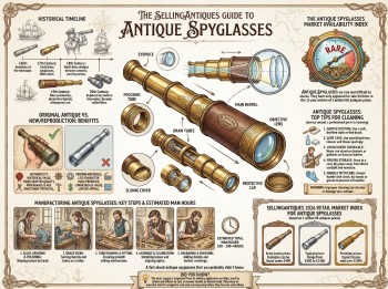 Antique Spyglasses Guide Infographic