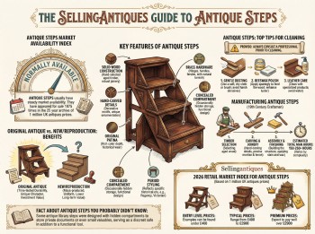 Antique Steps Guide Infographic