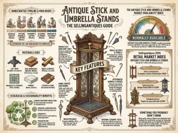 Antique Stick And Umbrella Stands Guide Infographic
