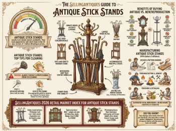Antique Stick Stands Guide Infographic