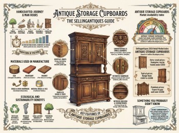 Antique Storage Cupboards Guide Infographic