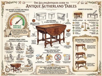 Antique Sutherland Tables Guide Infographic