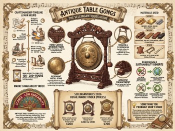 Antique Table Gongs Guide Infographic