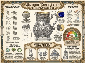 Antique Table Salts Guide Infographic