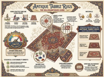 Antique Tabriz Rugs Guide Infographic