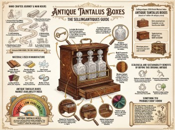 Antique Tantalus Boxes Guide Infographic